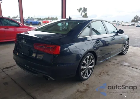 2015 Audi A6 3.0T Premium Plus из США, поврежденный, VIN WAUFGAFC7FN030117
